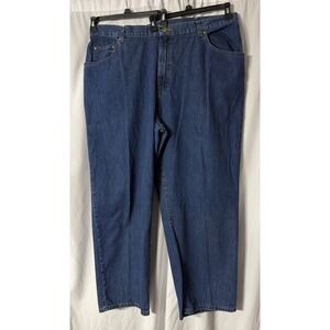 NWT Vintage L.L. Bean QT90 Womens Wide Leg Stonewashed Jeans Denim Plus Size 26W